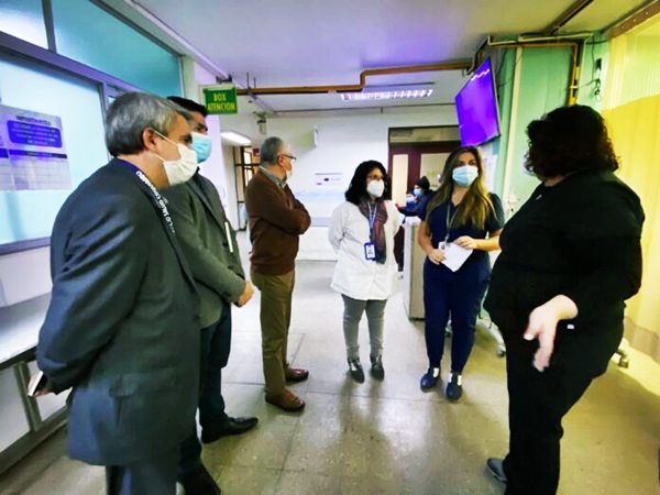  Servicio de Salud Coquimbo constata en terreno la preparación de la Red Asistencial ante la llegada del invierno