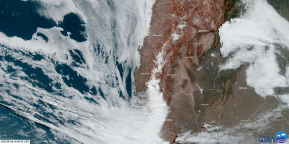  Región: Hasta 54 cm de nieve precipitaron en la cordillera de la Región